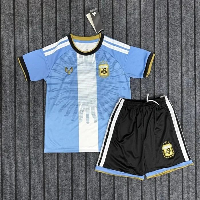 26/27 Argentina home kids kit Commemorative Edition