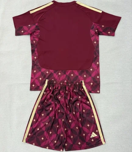26/27 Italy goalkeeper kids kit red