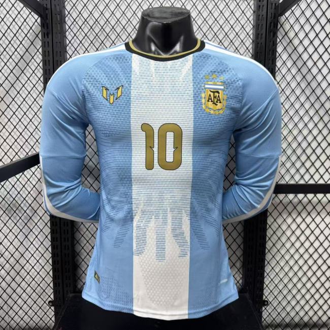 26/27 Argentina Messi Retirement Commemorative Player Version long sleeves