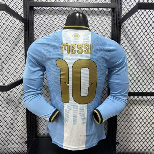 26/27 Argentina Messi Retirement Commemorative Player Version long sleeves