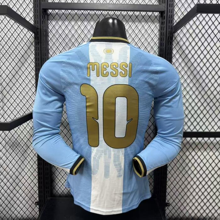 26/27 Argentina Messi Retirement Commemorative Player Version long sleeves