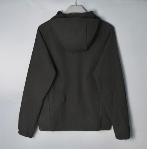 26/27 liverpool Trench coat black