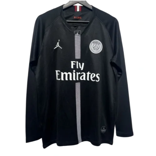 Retro 18/19 PSG Paris home football shirt long sleeves