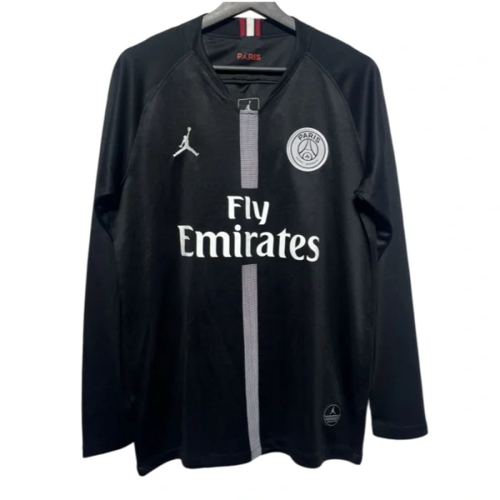 Retro 18/19 PSG Paris home football shirt long sleeves