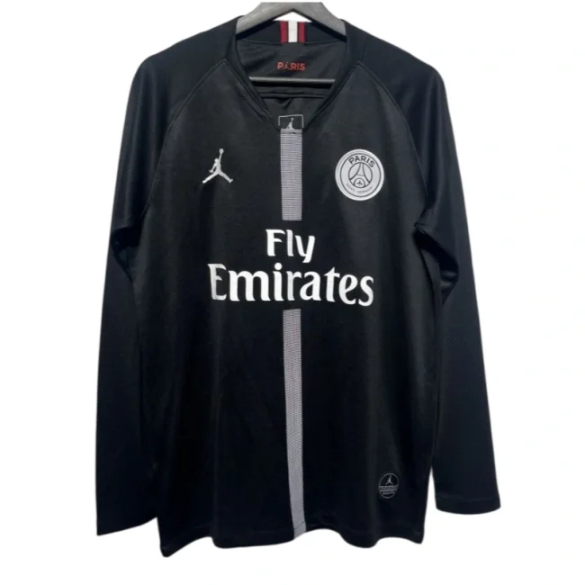Retro 18/19 PSG Paris home football shirt long sleeves