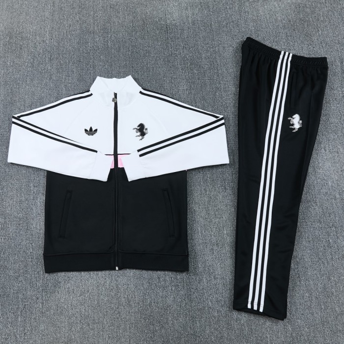26/27 Juventus white black jacket
