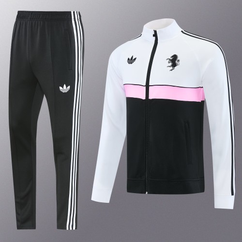 26/27 Juventus white black jacket