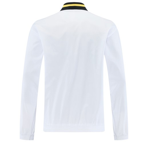26/27 Juventus Adult Windbreaker Track Jacket White