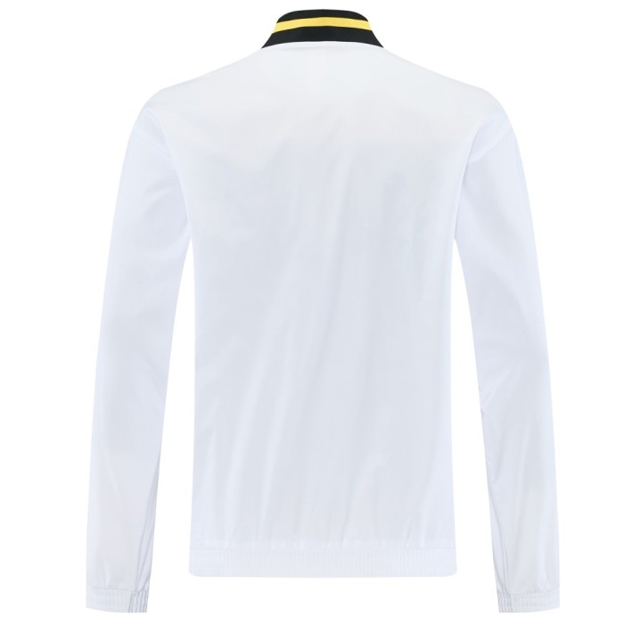 26/27 Juventus Adult Windbreaker Track Jacket White