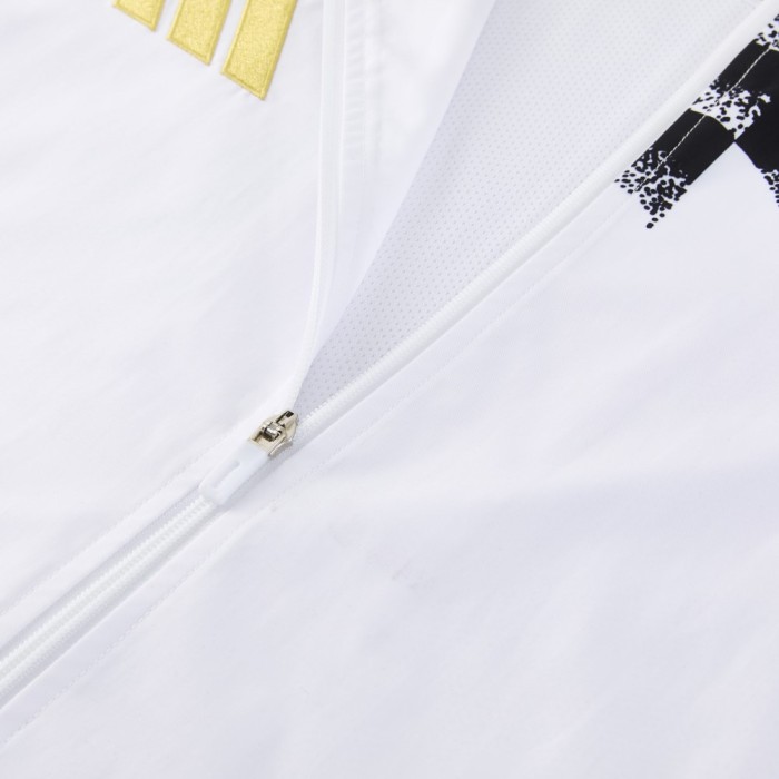 26/27 Juventus Adult Windbreaker Track Jacket White