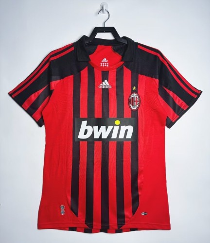 Retro AC Milan 07/08 home football shirt