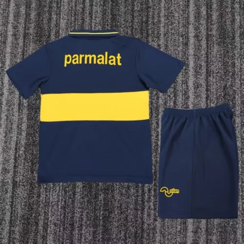 Retro 93/95 Boca Juniors home kids kit