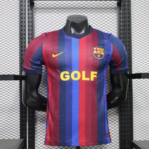 26/27 Barcelona x GOLF Player Version football Jersey