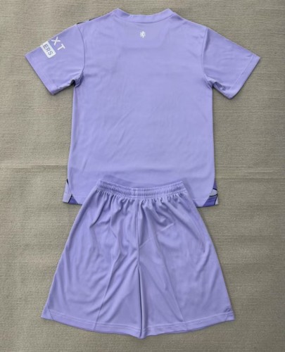 26/27 Rangers Goalkeeper kids kit Purple