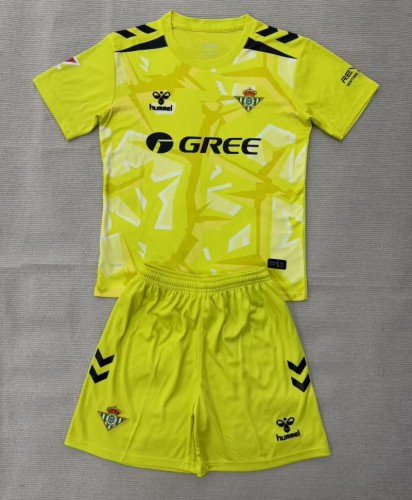 26/27 Real Betis Goalkeeper kids kit