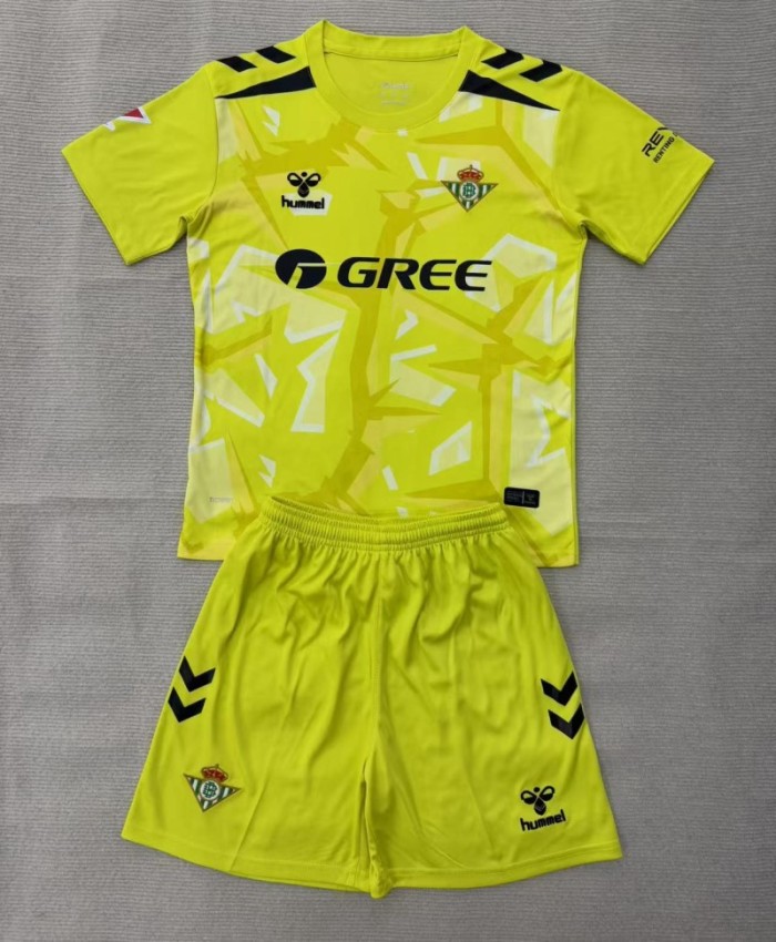 26/27 Real Betis Goalkeeper kids kit