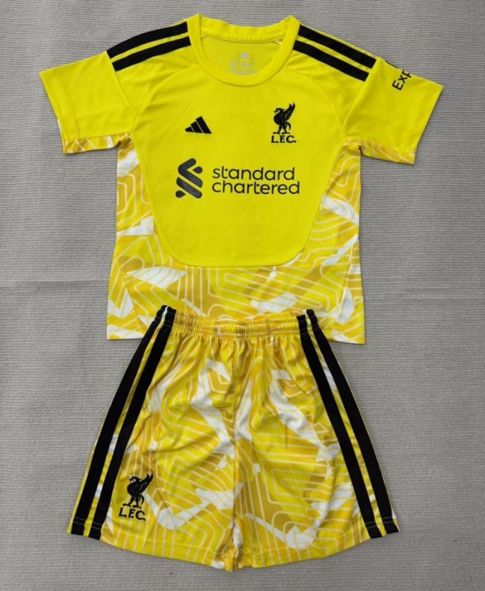 26/27 liverpool goalkeeper Adult Set yellow