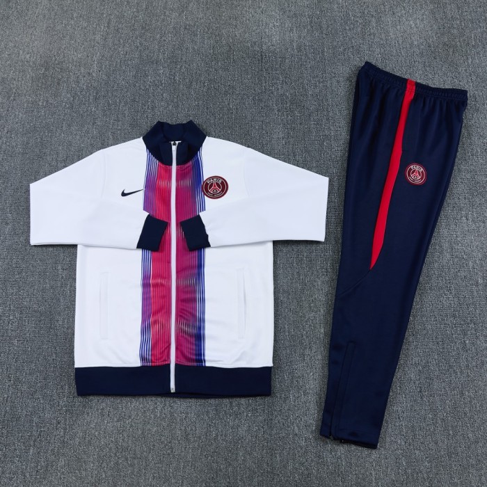 26/27 PSG Paris Adult set jacket White