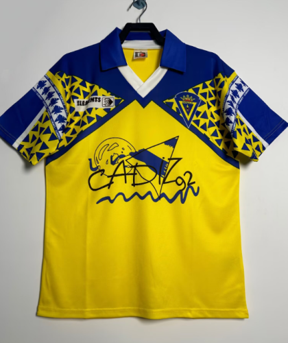 Retro 91/92 Cadiz home football Jersey