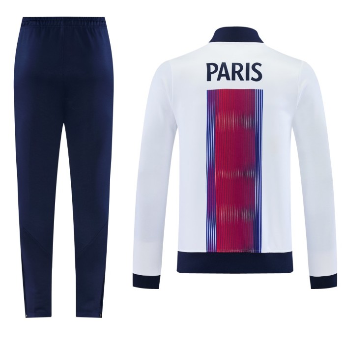 26/27 PSG Paris Adult set jacket White