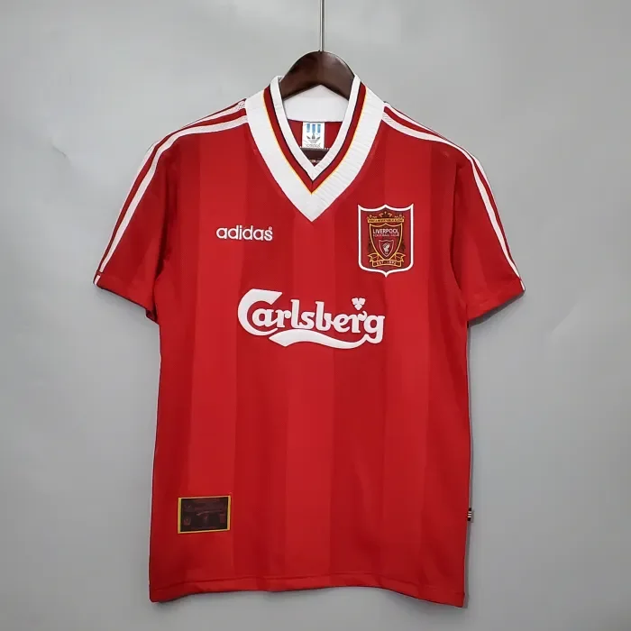 Retro 95/96 Liverpool home football Jersey