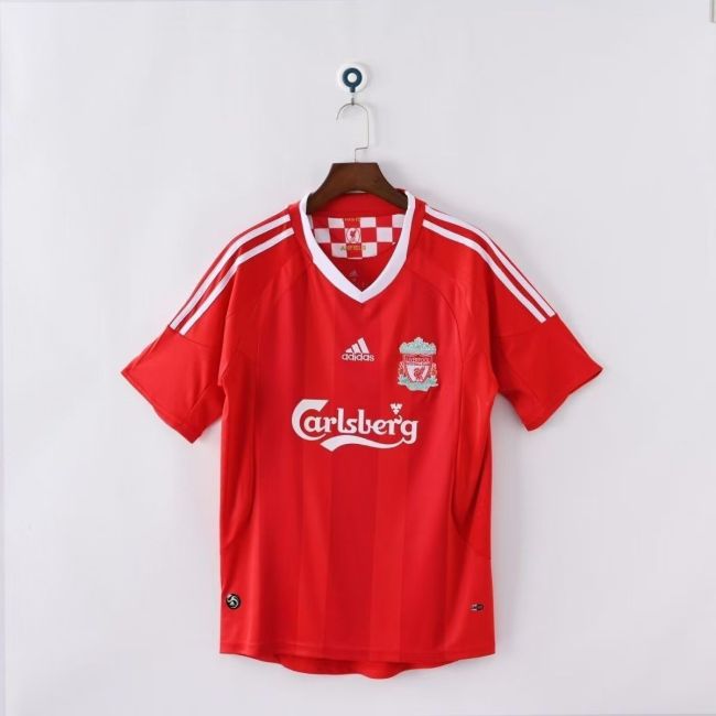 Retro 08/09 Liverpool home football Jersey
