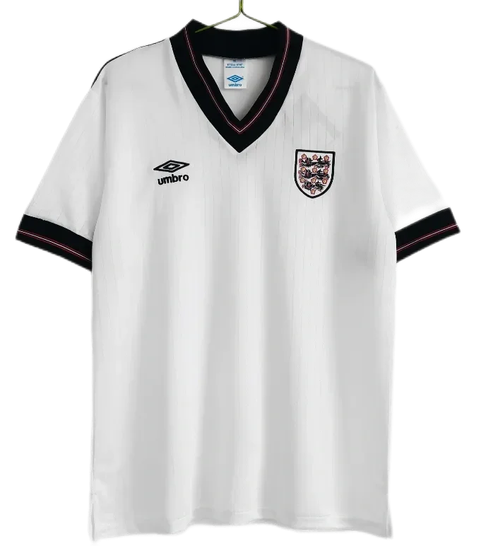 Retro 1986 England home football Jersey