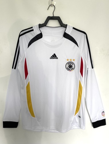 Retro 2006 Germany home football Jersey Long sleeves
