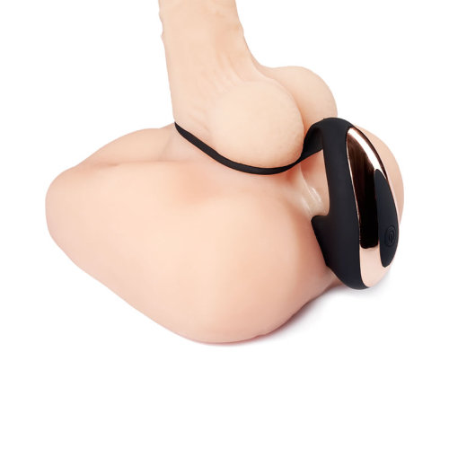 Vibrating Prostate Massager Anal Vibrator with Cock Ring & Remote
