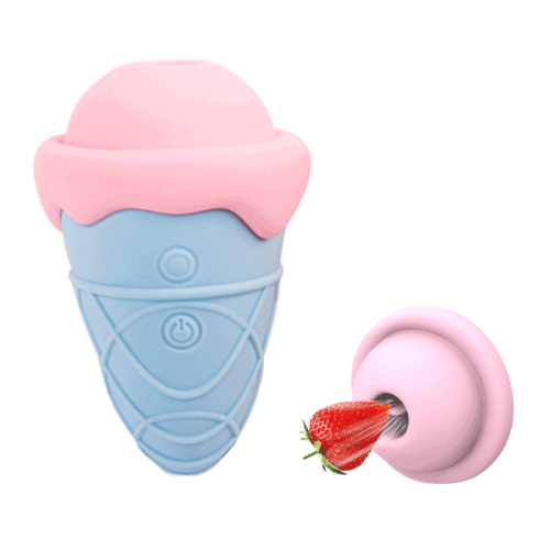 Cone Sucking Erotic Vibrator
