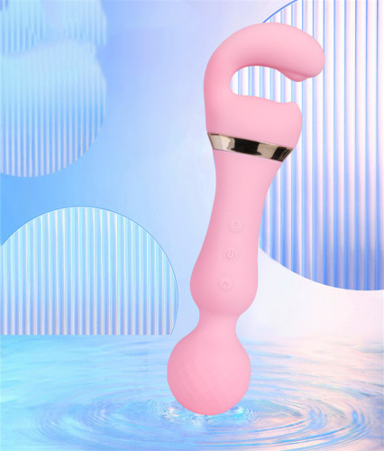 Cross Border Hot Selling Vibrator Female Clitoris Orgasm Masturbator G-point Second Fashion Av Stick Adult Sex Toy