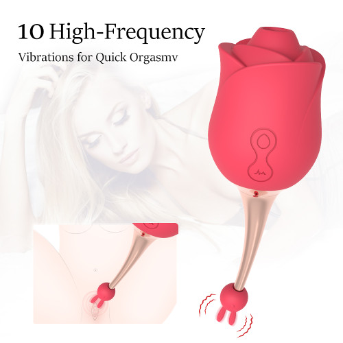 Rose Sucking Vibrator For Women