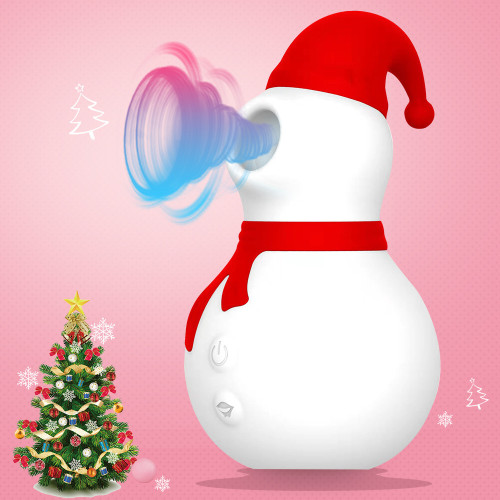 Female Breast Sucking Vibration 10 Frequency Snowman Sucking Device Usb Magnetic Suction Charging Multifunctional Sex Masturbation Device