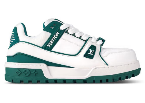 Louis Vuitton LV Trainer Maxi Sneaker White Green