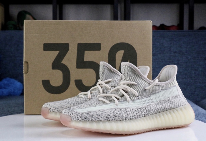 Annareps Great quality Annareps Great quality Yeezy 350 Boost V2 Citrin Non-Reflective Free shipping