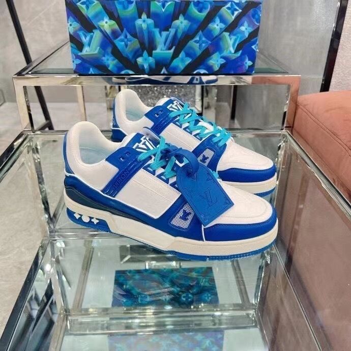 Annareps Great quality Men L*ouis V*uitton Top Sneaker Free shipping