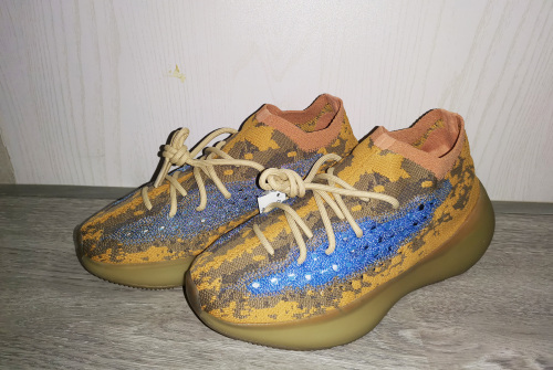 Annareps Great quality Annareps Great quality Yeezy Boost 380 Blue Oat None Reflective Free shipping