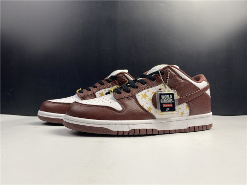 Free shipping from annareps Supreme x Nike SB Dunk Low DH3228-103 Free shipping