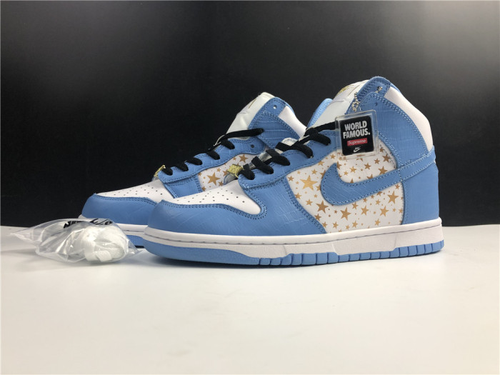 Free shipping from annareps Supreme x Nike SB Dunk High 307385-141 Free shipping