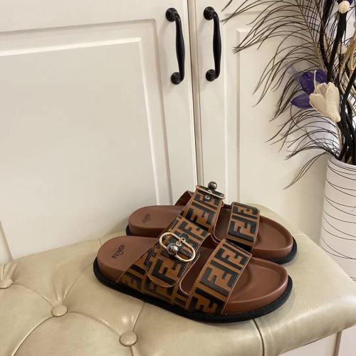 Annareps Great quality Men Women F*endi Sandals Top Free shipping