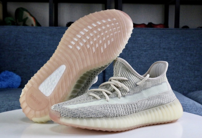 Annareps Great quality Annareps Great quality Yeezy 350 Boost V2 Citrin Non-Reflective Free shipping