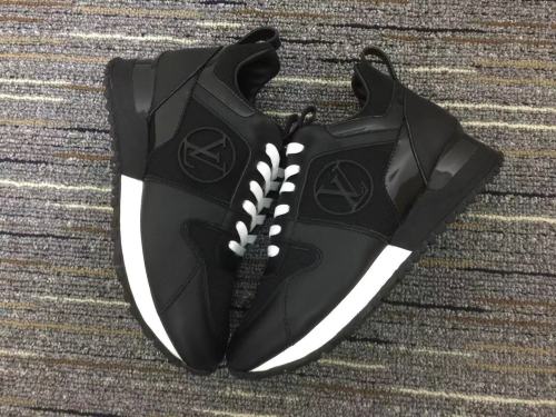 Annareps Great quality Men Women L*ouis V*uitton Run Away Top Sneaker Free shipping