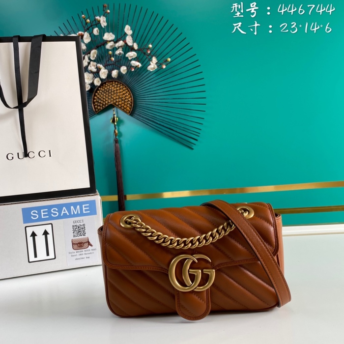 Annareps Great quality G*ucci Bag Top Quality 23*14*6cm Free shipping