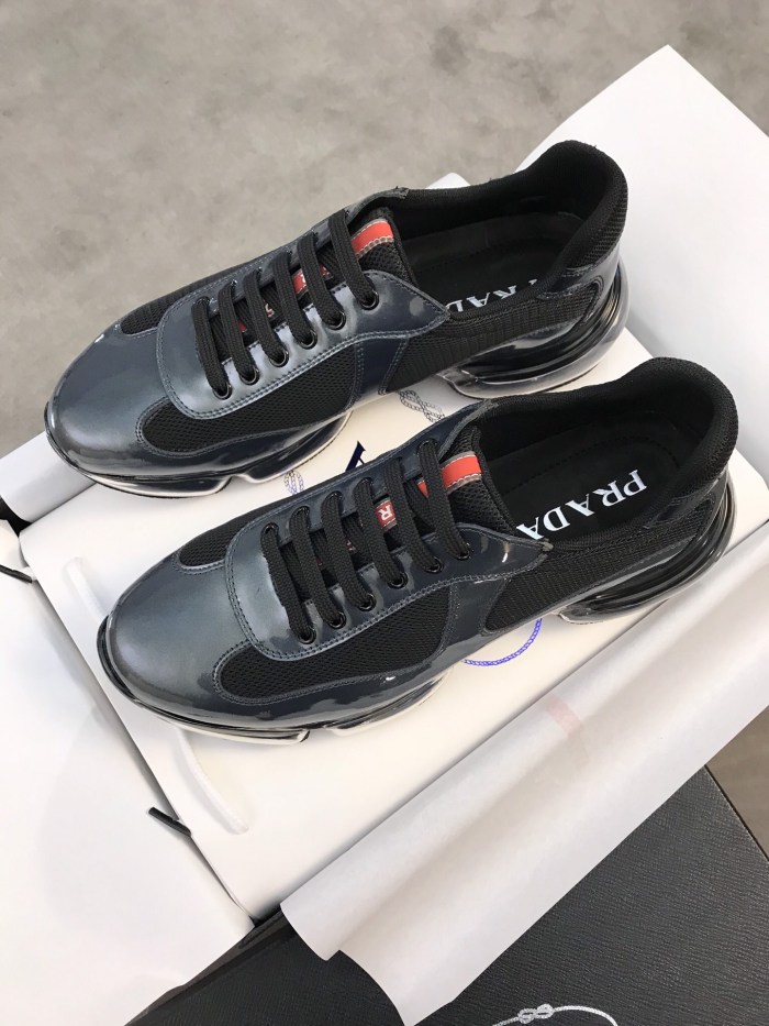 Annareps Great quality Men P*rada Top Sneaker Free shipping