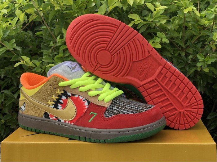 Free shipping from annareps Nike SB Dunk Low “What The” 318403-141 Free shipping