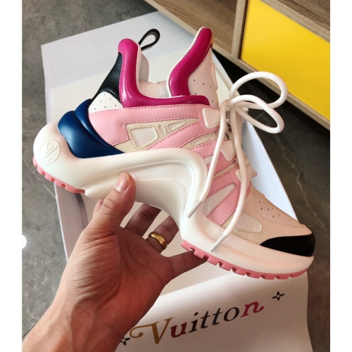 Annareps Great quality Women L*ouis V*uitton Top Sneaker Top Sneaker Free shipping