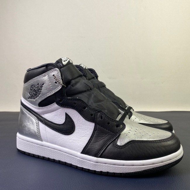 Annareps Great quality Air Jordan 1 High OG WMNS “Silver Toe” CD0461-001 Free shipping