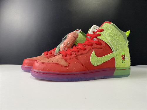 Free shipping from annareps Dunk SB Nike SB Dunk High Strawberry Cough CW7093-600 Free shipping