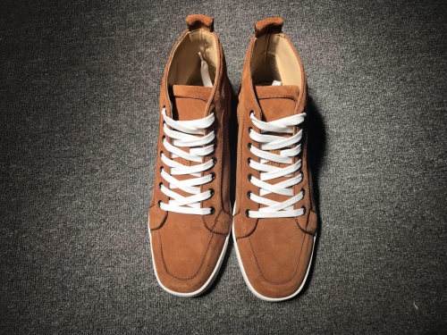 Annareps Great quality C*ristian L*uboutin Suede Leather Sneaker Free shipping