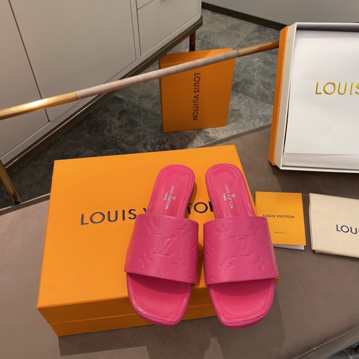 Annareps Great quality Women L*ouis V*uitton Top Sandals Free shipping